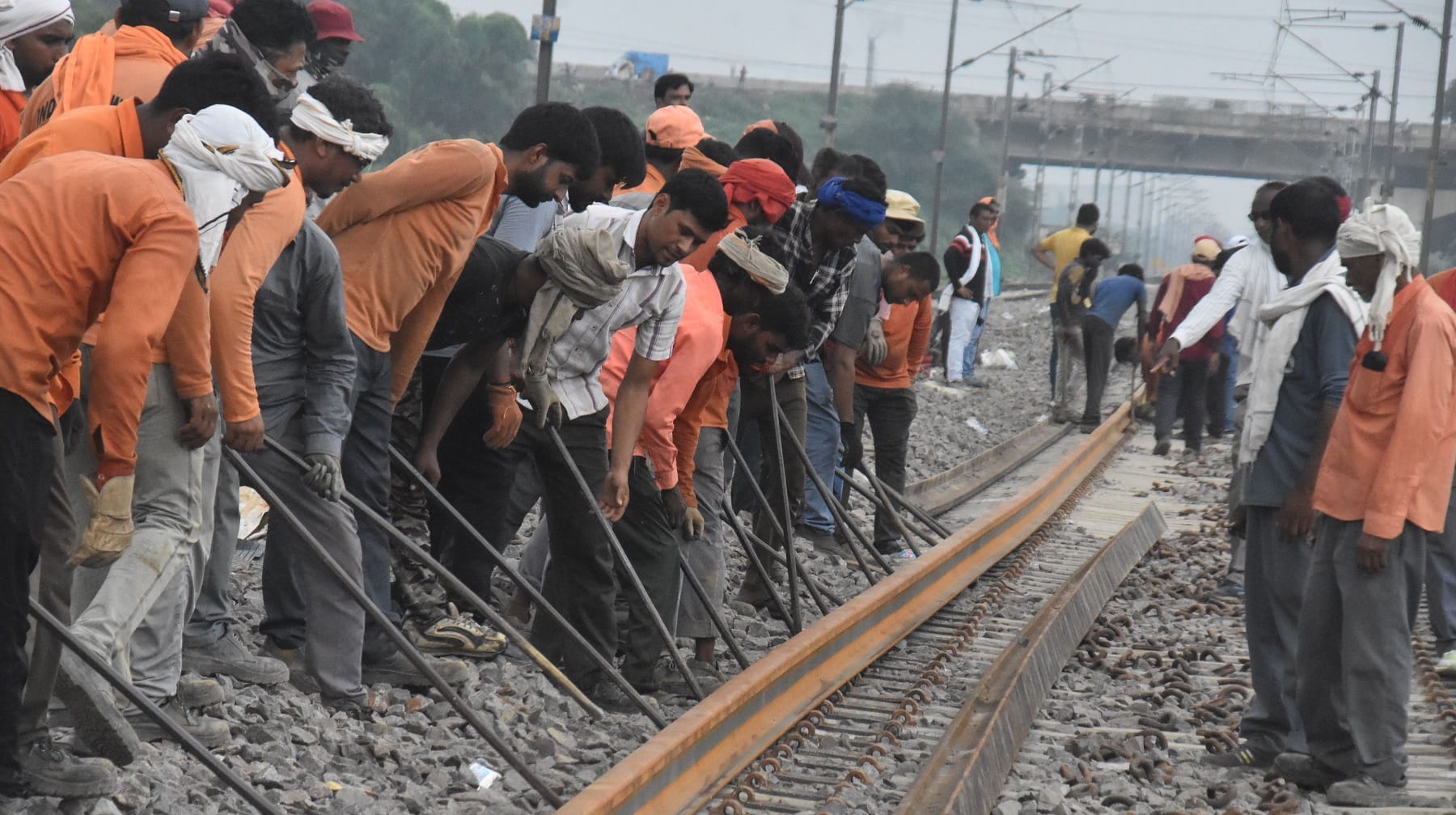 Sabarmati: SAG investigation complete, indications found of track pieces being brought and placed on track