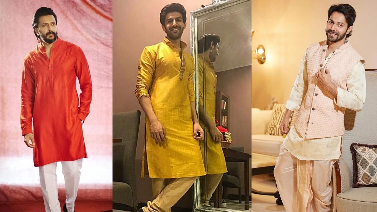 Krishna Janmashtami 2024 trendy kurta collection inspired by actors