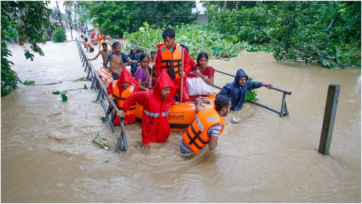 22 people killed in Tripura flood landslides and two was missing rescue operations starts by NDRF