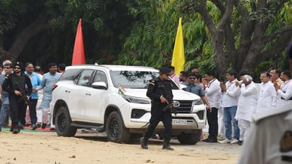 UP News: CM's visit to Saharanpur... Former ministers and MLAs returned from the helipad