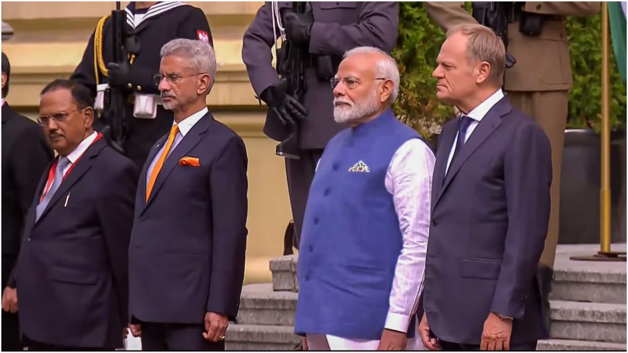 pm modi poland ukraine visit live updates narendra modi in warsaw
