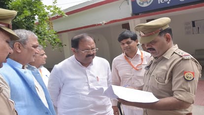 UP News: CM's visit to Saharanpur... Former ministers and MLAs returned from the helipad