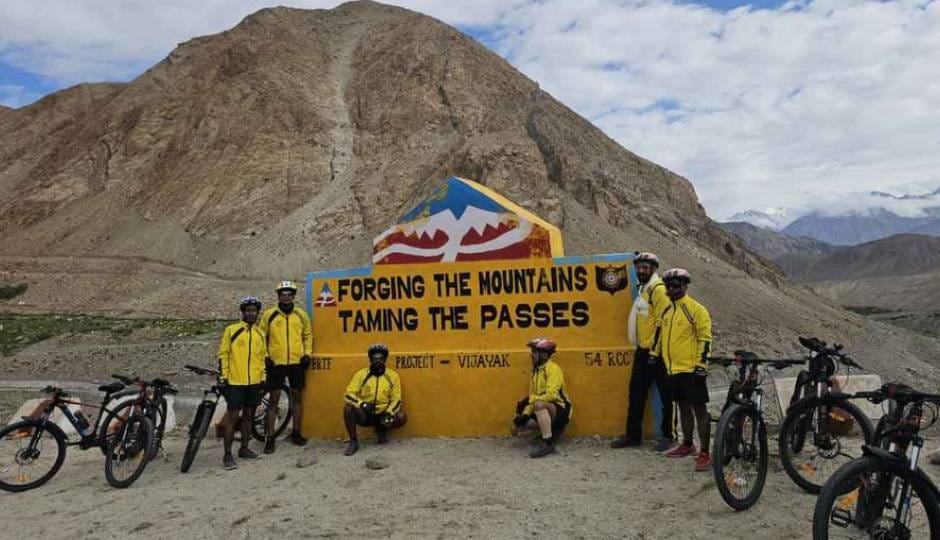 21 soldiers from Siachen will reach Agra Fort Unit by cycling 5500 km On completion of 75 years of TA