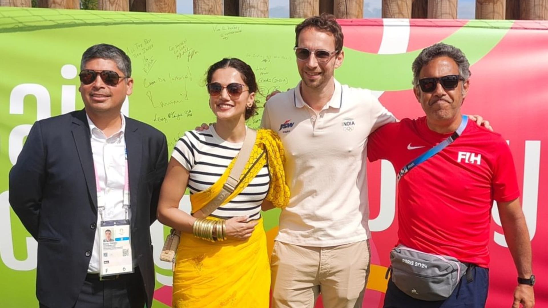 Taapsee Pannu revealed she never go to seen live badminton match of husband Mathias Boe