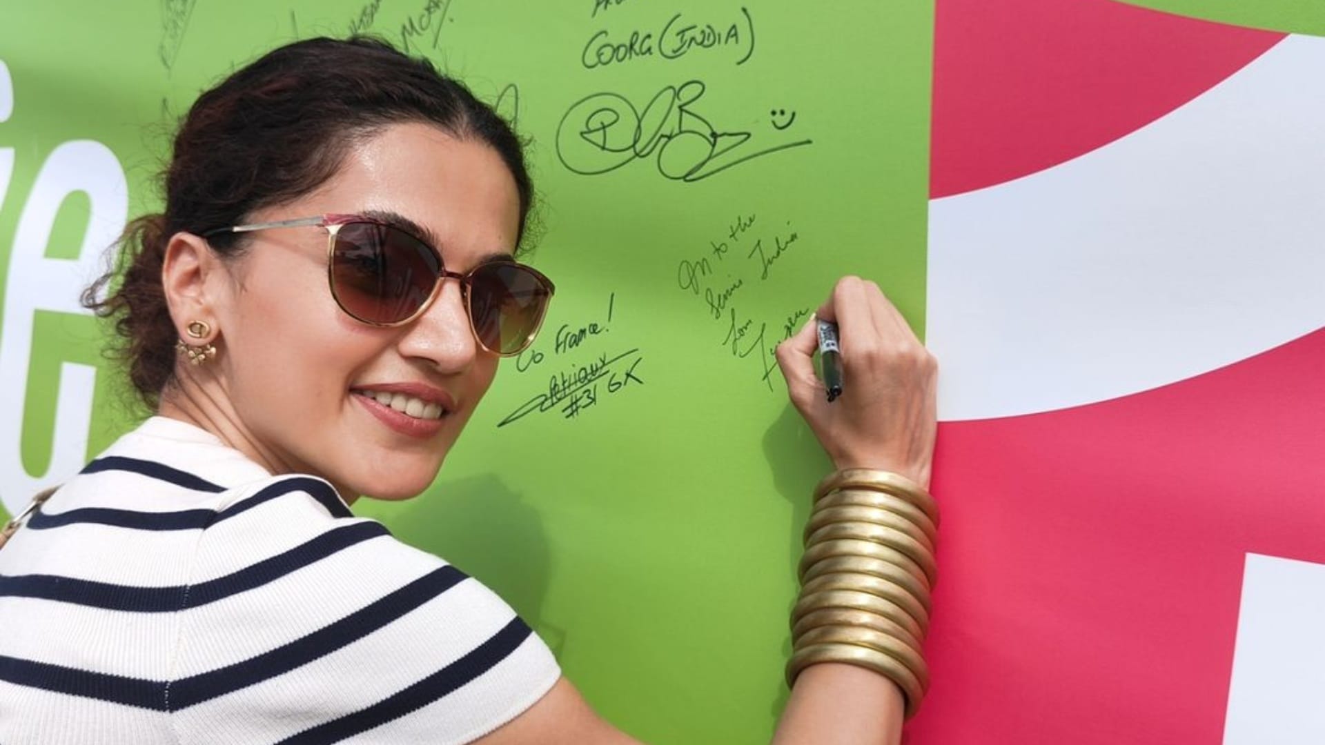 Taapsee Pannu revealed she never go to seen live badminton match of husband Mathias Boe