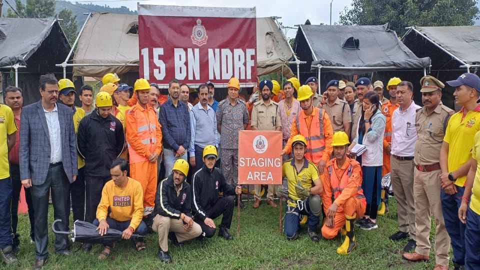 Administration conducted mock drill to deal with disaster in bhimtal