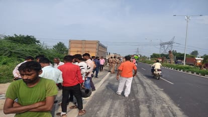 भेस्की में घटना के बाद मौके पर जुटी पुलिस।