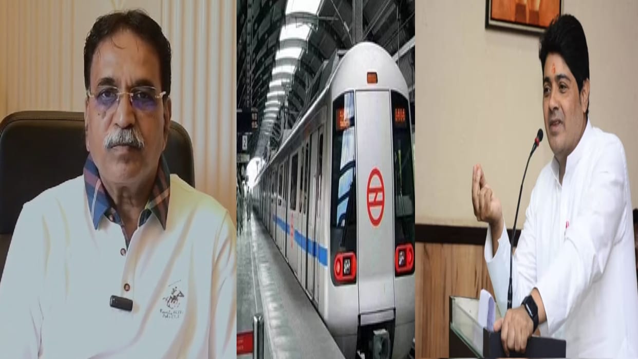 Politics on raipur Light Metro: bjp mla rajesh munat taunts on Mayor Ejaz Dhebar