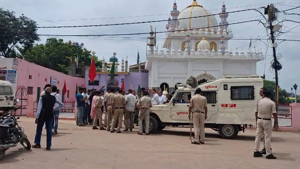 Chhatarpur News: Police Flag March On Friday Morning, Over 20 Arrested So Far