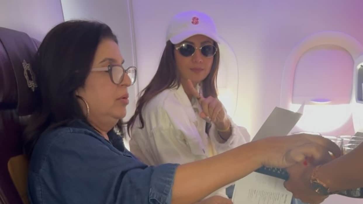Farah Khan recently shared a hilarious video with Shilpa Shetty on social media Raj Kundra also reacts