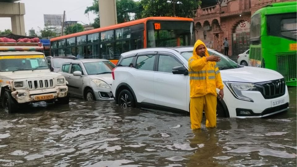 Teenager dies after falling into water in Delhi Weather