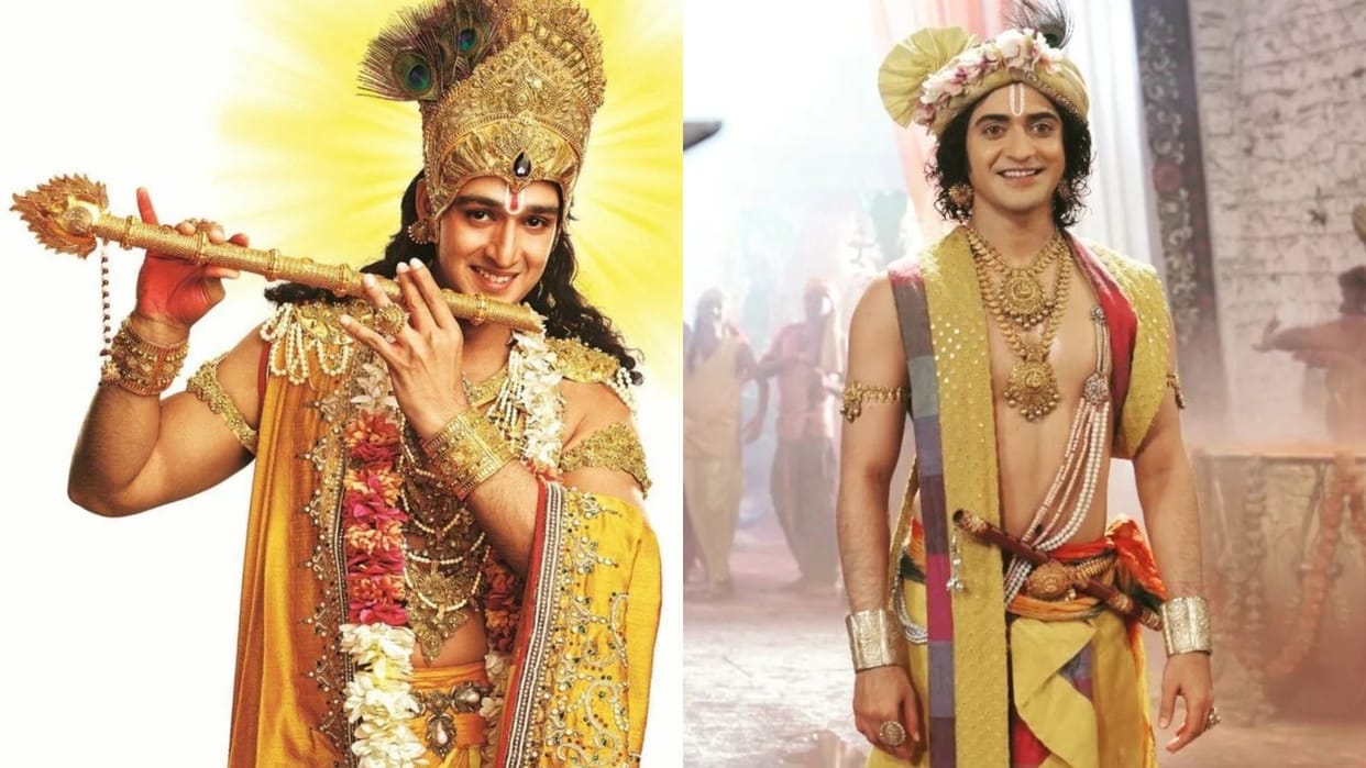 Krishna Janmashtami 2024 men's wear for Janmashtami inspire by Sourabh Raaj Jain and Sumedh Mudgalkar