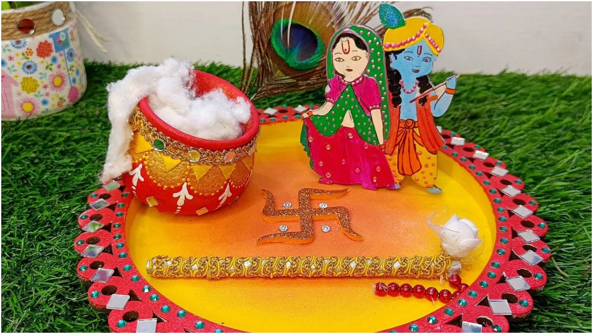 Krishna Janmashtami 2024 Jhanki Decoration Ideas And Theme Images