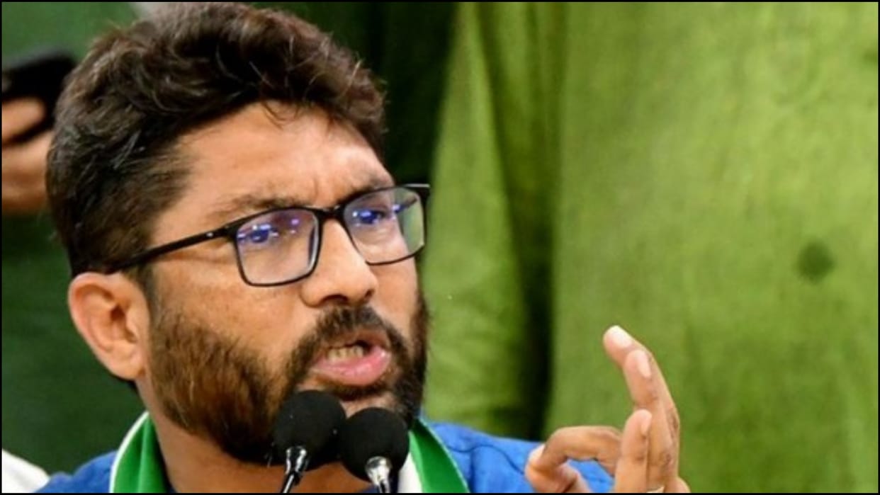 Gujarat assembly Congress leader jignesh mevani evicted for creating ruckus during debate news in hindi