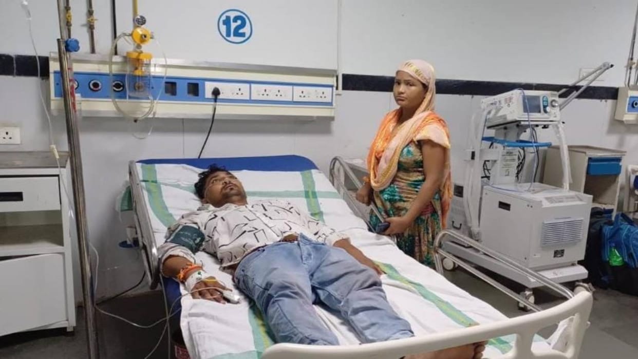 Chhatarpur After mutual discord wife asked for divorce husband did not get child he consumed poison
