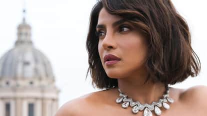 Priyanka Chopra arrives in Mumbai The Bluff actress stylish look shoot for jee le zara fashion 2 as report