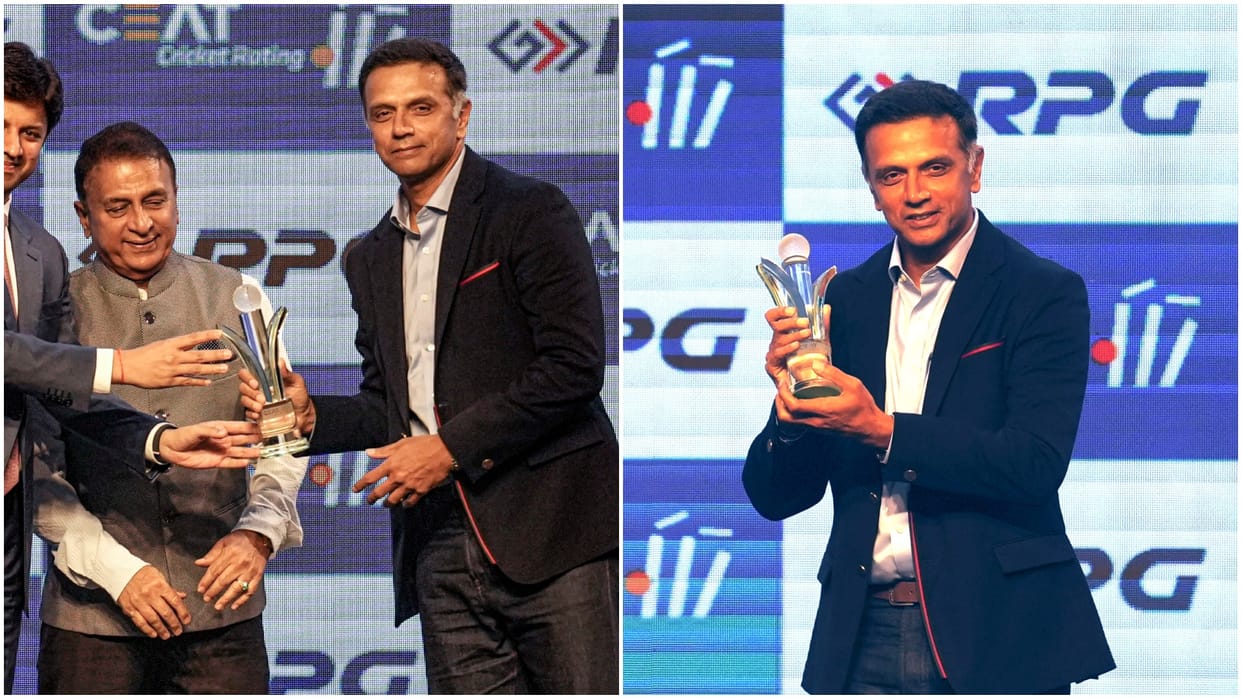 Rahul Dravid in Bollywood: 'Which actor would you like to see in your biopic?' Dravid gave a funny answer