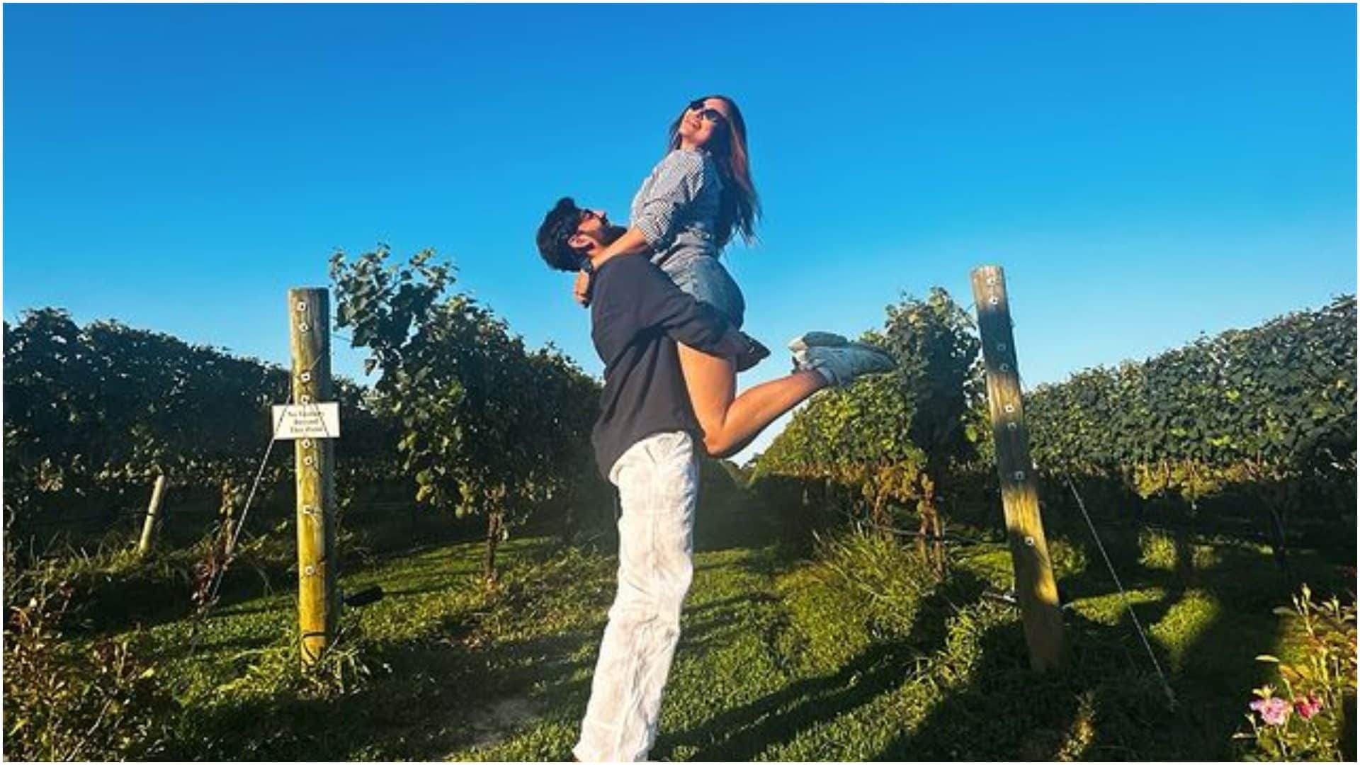 Sonakshi Sinha and Zaheer Iqbal enjoying honeymoon shares romantic photos with love Note
