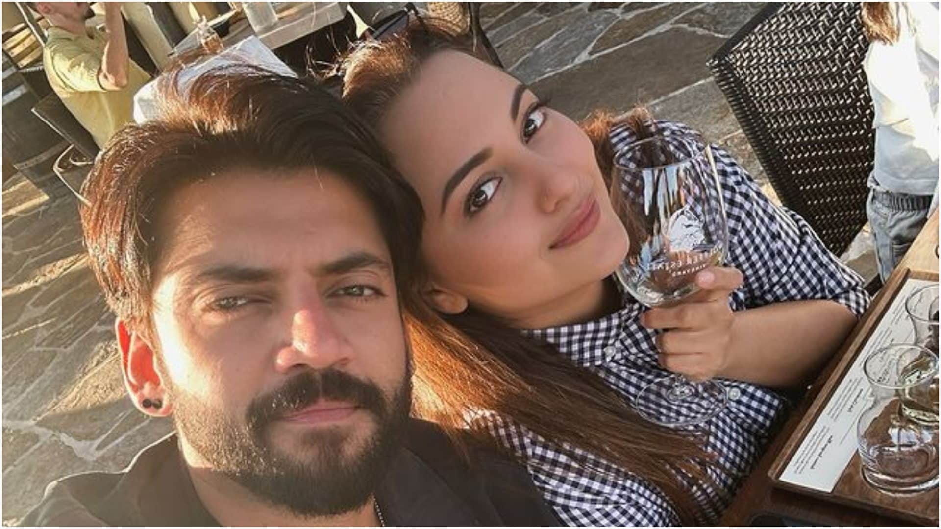 Sonakshi Sinha and Zaheer Iqbal enjoying honeymoon shares romantic photos with love Note