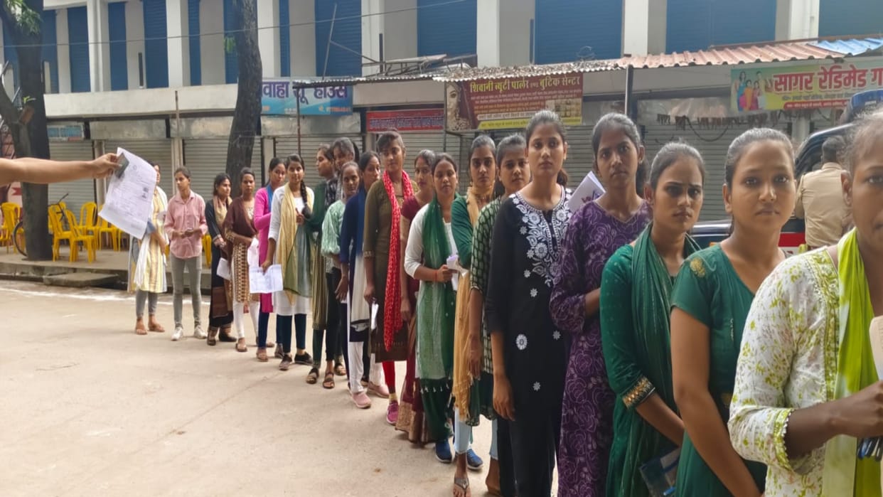 Police Bharti Exam: Constable recruitment exam starts in Prayagraj
