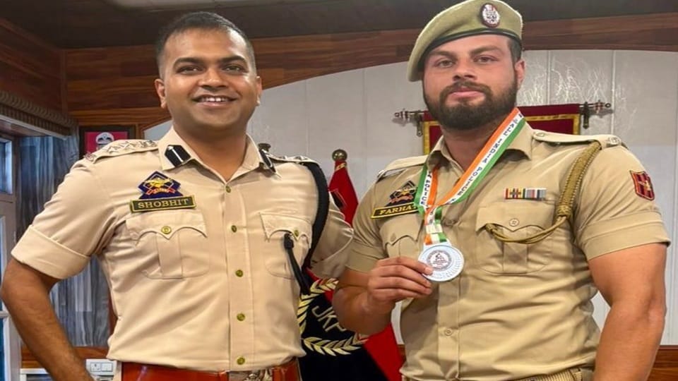 Kupwara SPO brought glory to India by winning silver medal in Judo, selected for World Police Games.