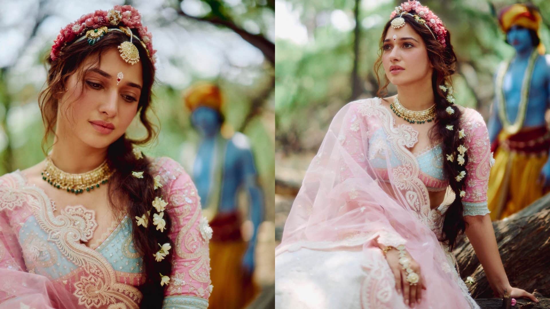 Krishna Janmashtami Special radha rani look of Tamannaah Bhatia disprj
