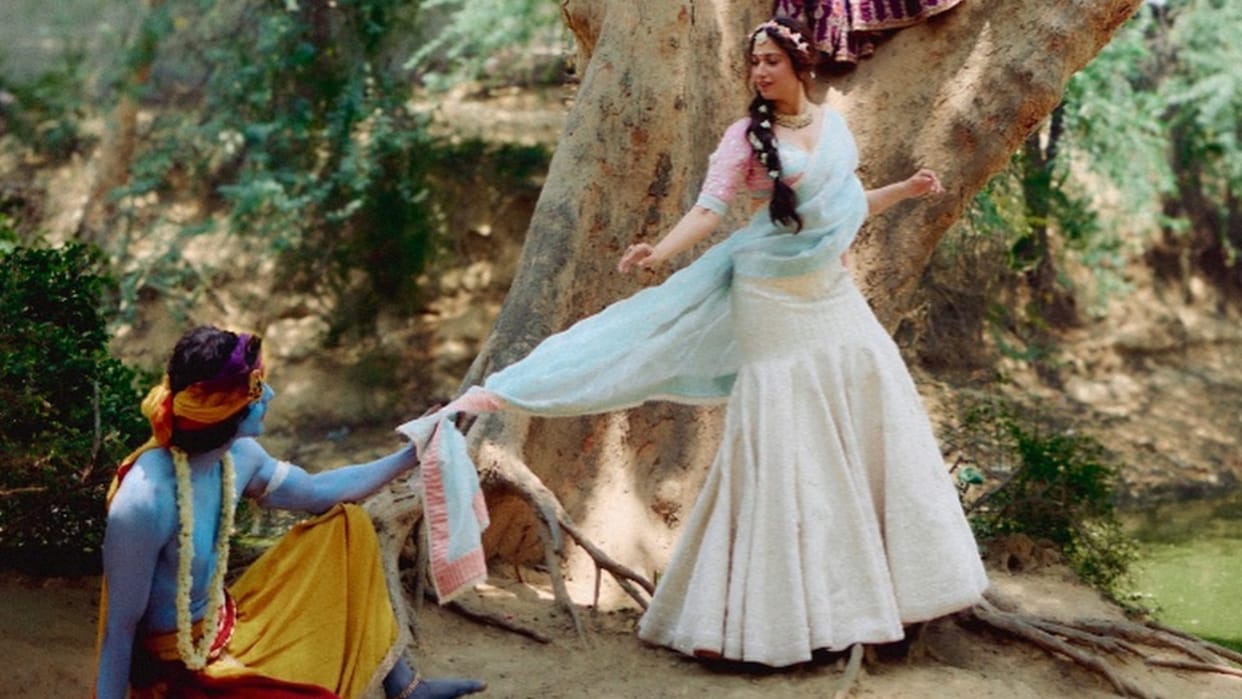 Krishna Janmashtami Special radha rani look of Tamannaah Bhatia disprj
