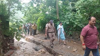 Dehradun Rainfall Tamsa river overflowed water and Debris in House waterlogging