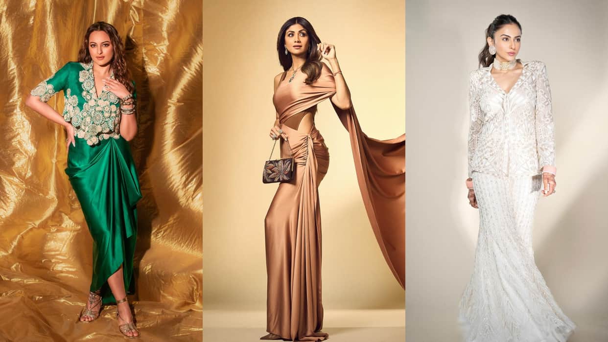 Trendy Fusion Outfit inspired by Bollywood and TV actress