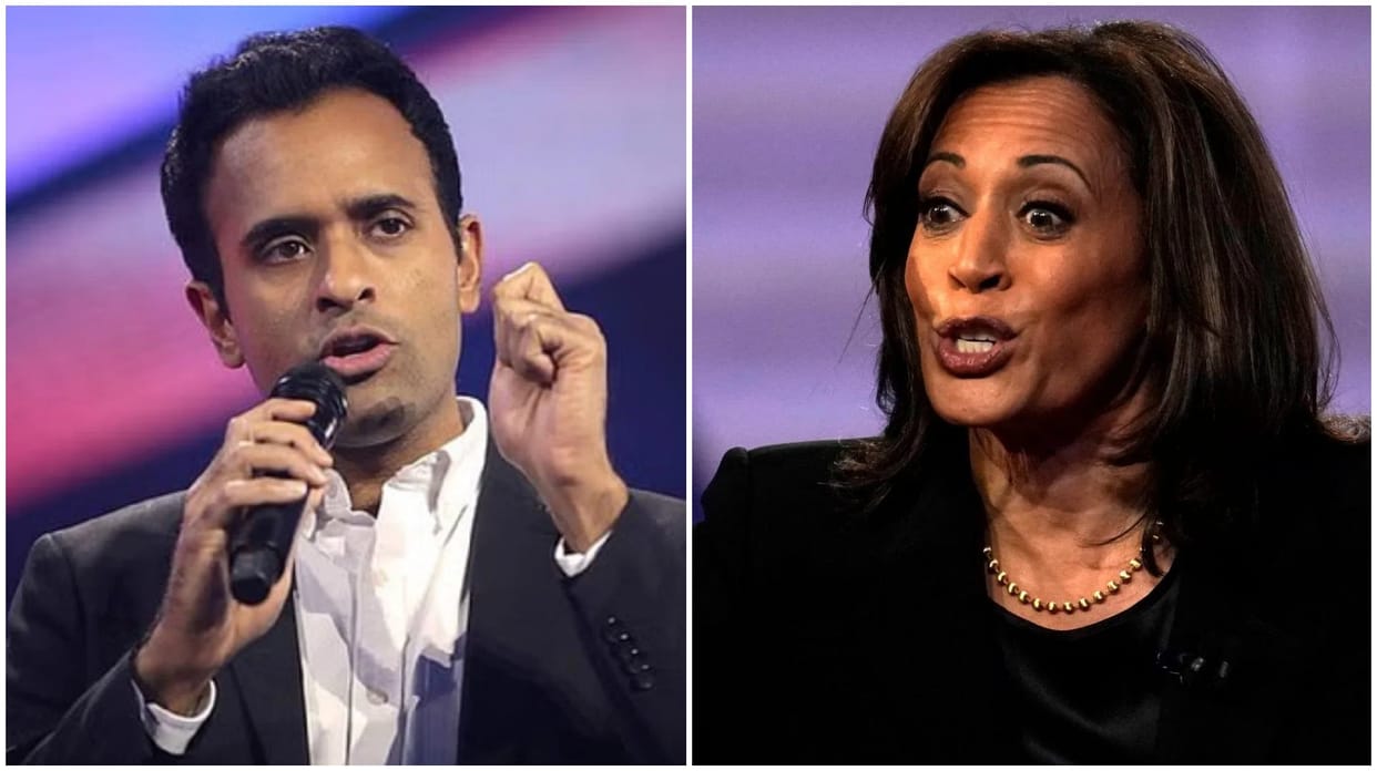 US Presidential Election: Vivek Ramaswamy Says Kamala Harris Is A Cog In Wheel And Puppet
