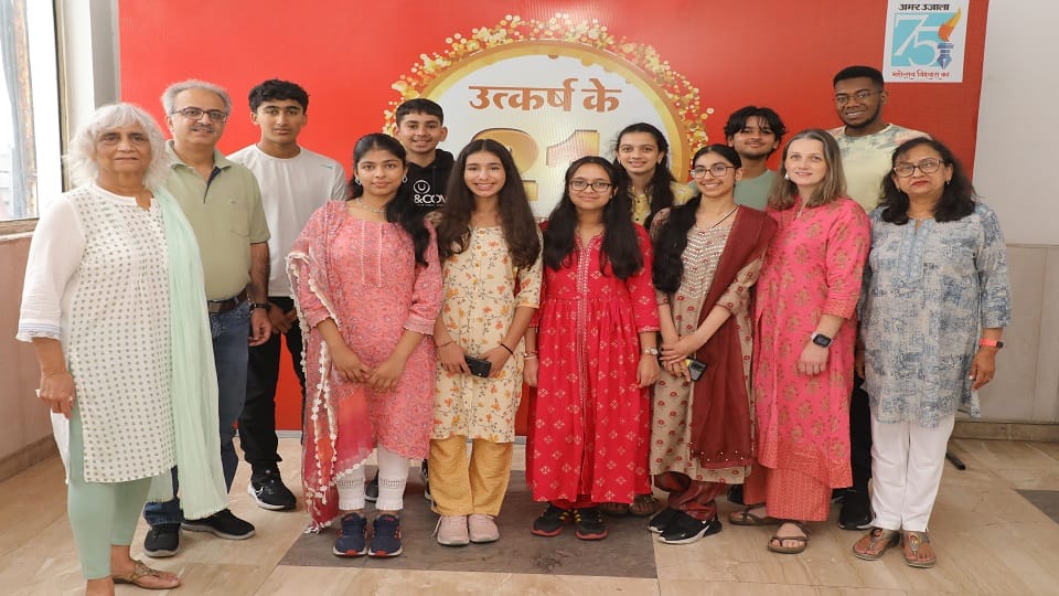 Amar Ujala Samvad: British students came to understand Indian culture