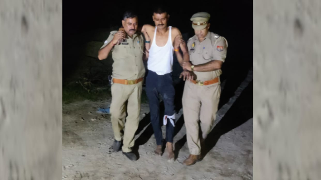 Barabanki: Nine years girl raped and man arrested after encounter.
