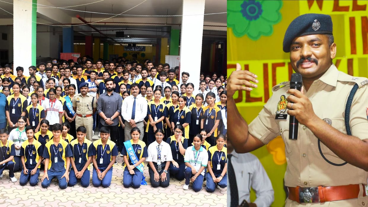 ADCP Varuna Zone interacted with students of Glenhill School in varanasi