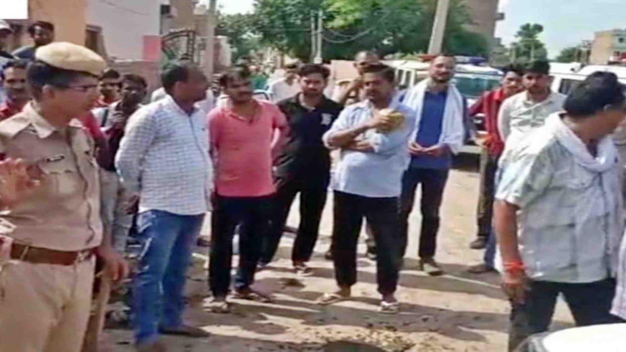 Sri Ganganagar: 9 people arrested after dispute between two parties over construction on a plot