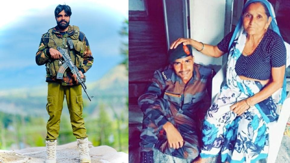 Gurugram resident Soldier Vikas Raghav died after being shot in doda jammu