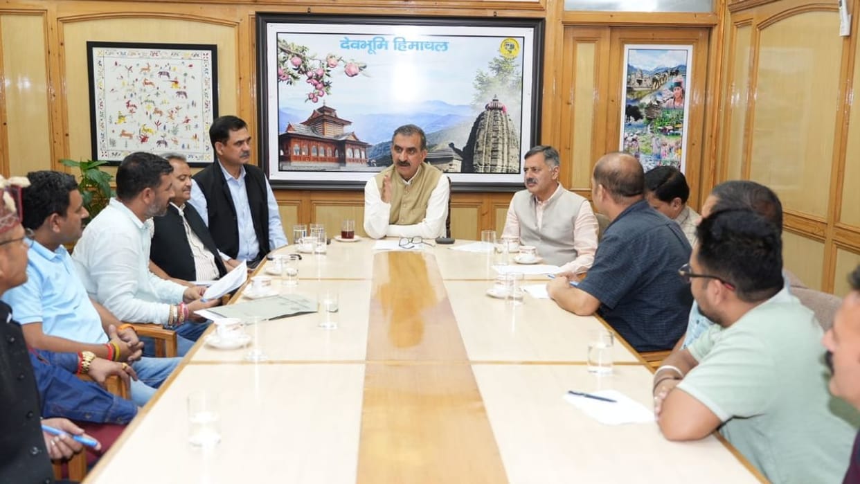 CM Sukhu said All the officers and employees of the state are members of my family