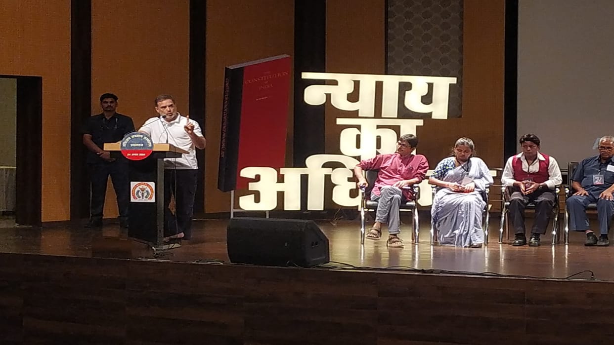 Rahul Gandhi said: Policies should be made according to seventy percent of the country population, BJP's pol