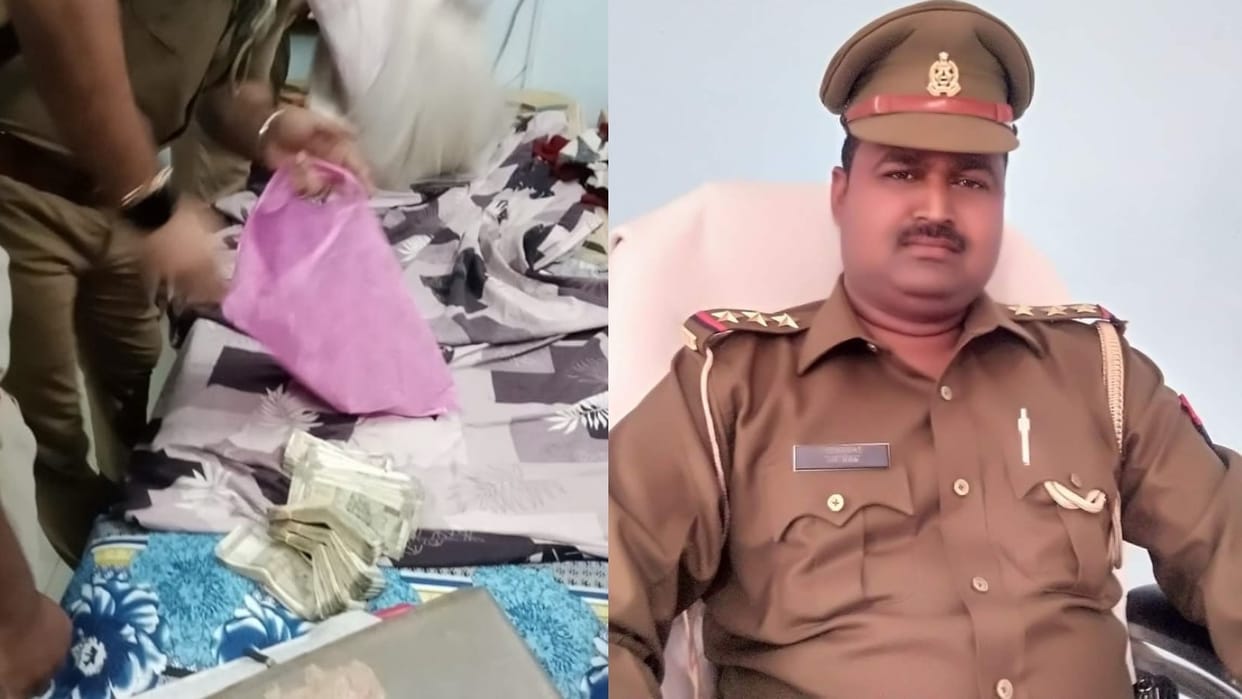 Search begins for Inspector Ramsevak who absconded with a pistol in Bareilly