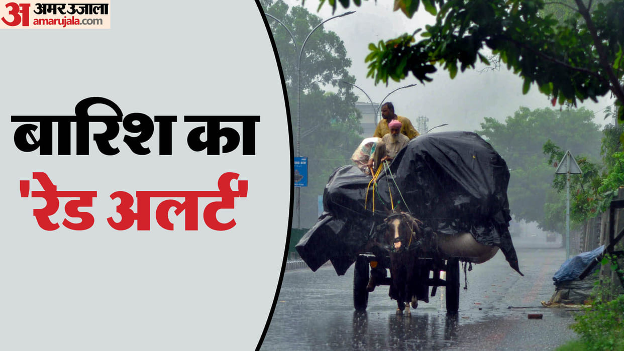 Rajasthan Weather Forecast Today IMD Alert for Heavy Rain in four district