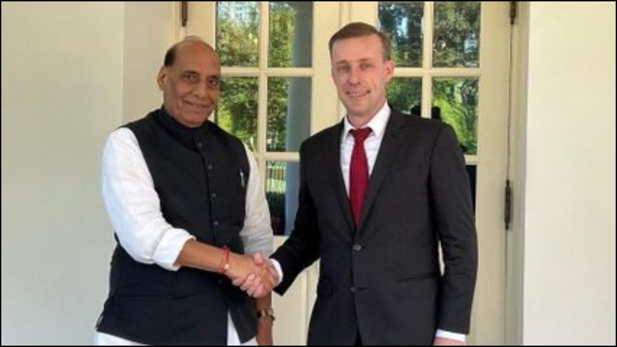 Rajnath Singh us visit meet National Security Advisor of the United States Jake Sullivan news in hindi