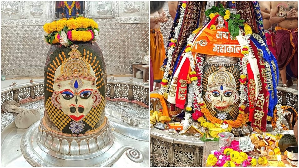 Hanuman form of Baba Mahakal seen in Bhasma Aarti... echoed with Jai Shri Mahakal