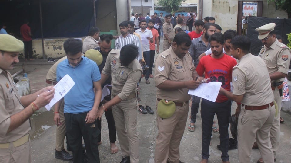 Two fake candidate Arrested in police recruitment exam in Saharanpur