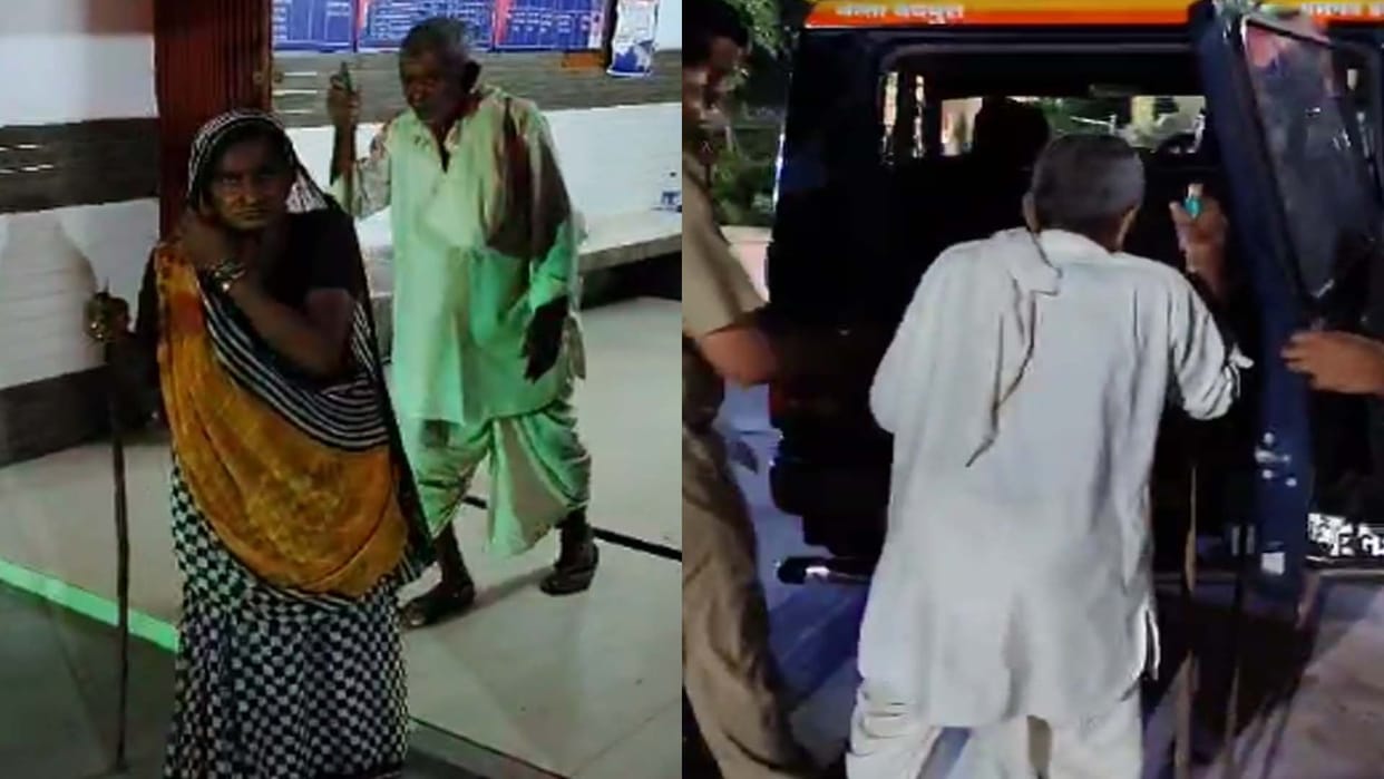 Son throws his elderly parents out of the house at midnight