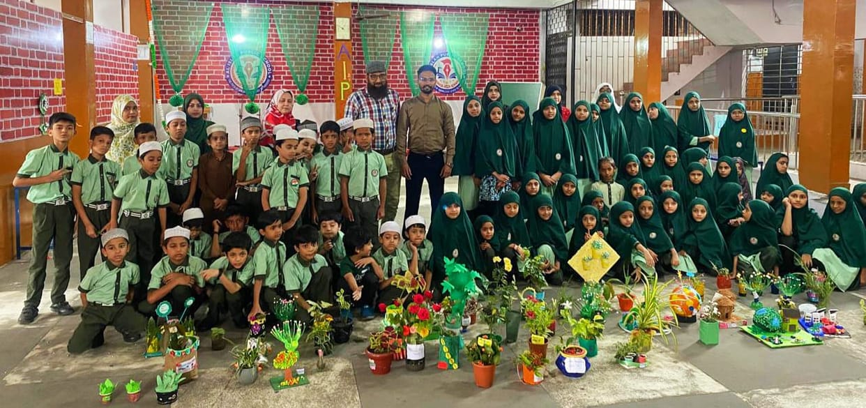 Children showed great enthusiasm for environmental conservation program