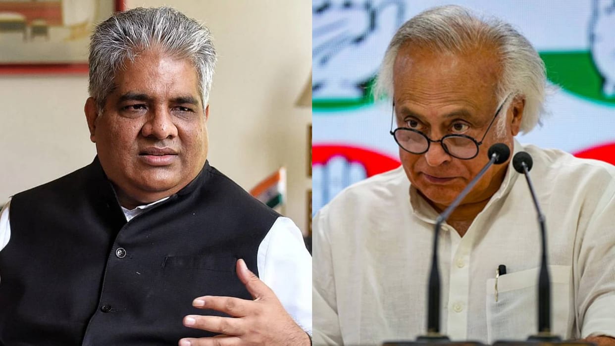 Great Nicobar project Congress Jairam Ramesh Bhupender Yadav says judicial scrutiny done no affect on tribals