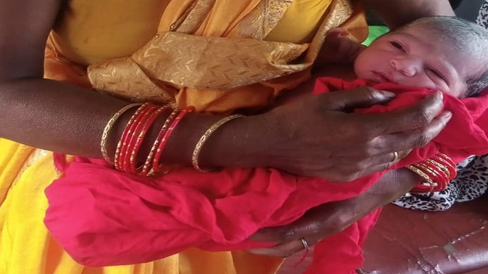 Woman gives birth to baby girl in roadways bus