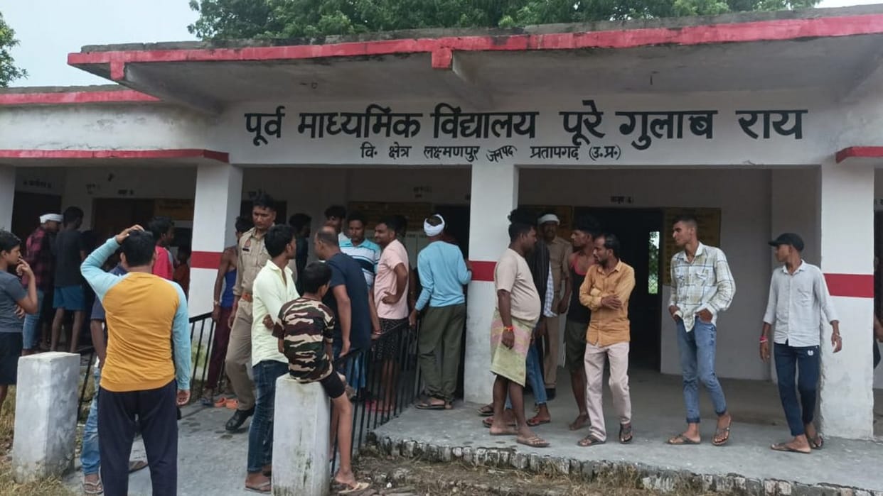 Principal did obscene acts with a student in the school, villagers created ruckus, suspended