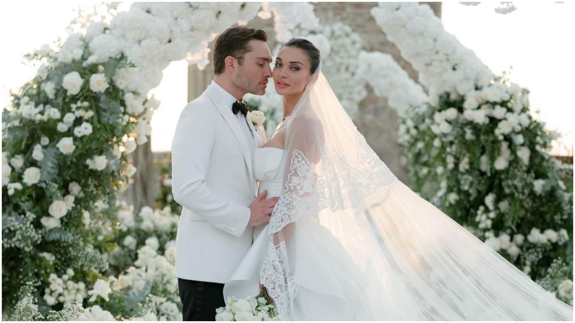 Amy Jackson married with boyfriend Ed Westwick in italy shared post
