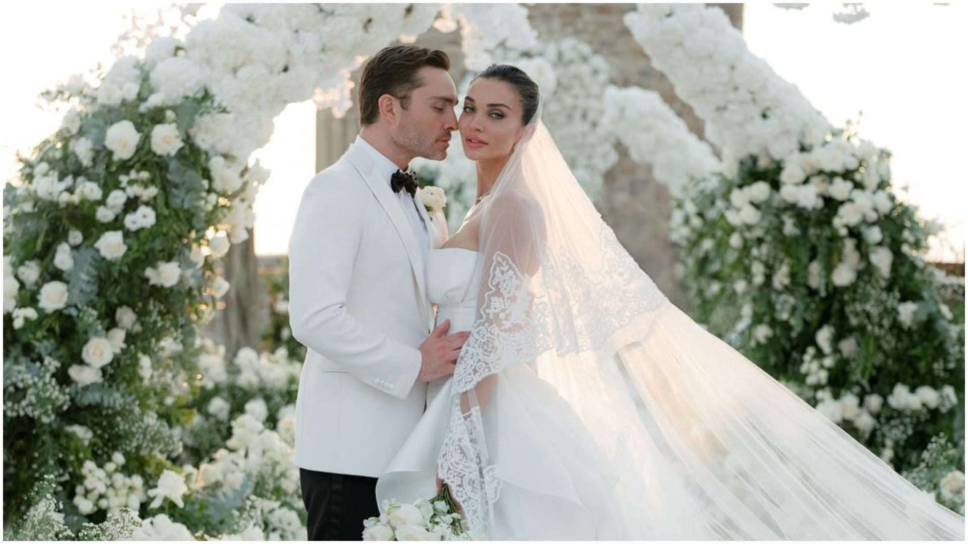 Amy Jackson married with boyfriend Ed Westwick in italy shared post