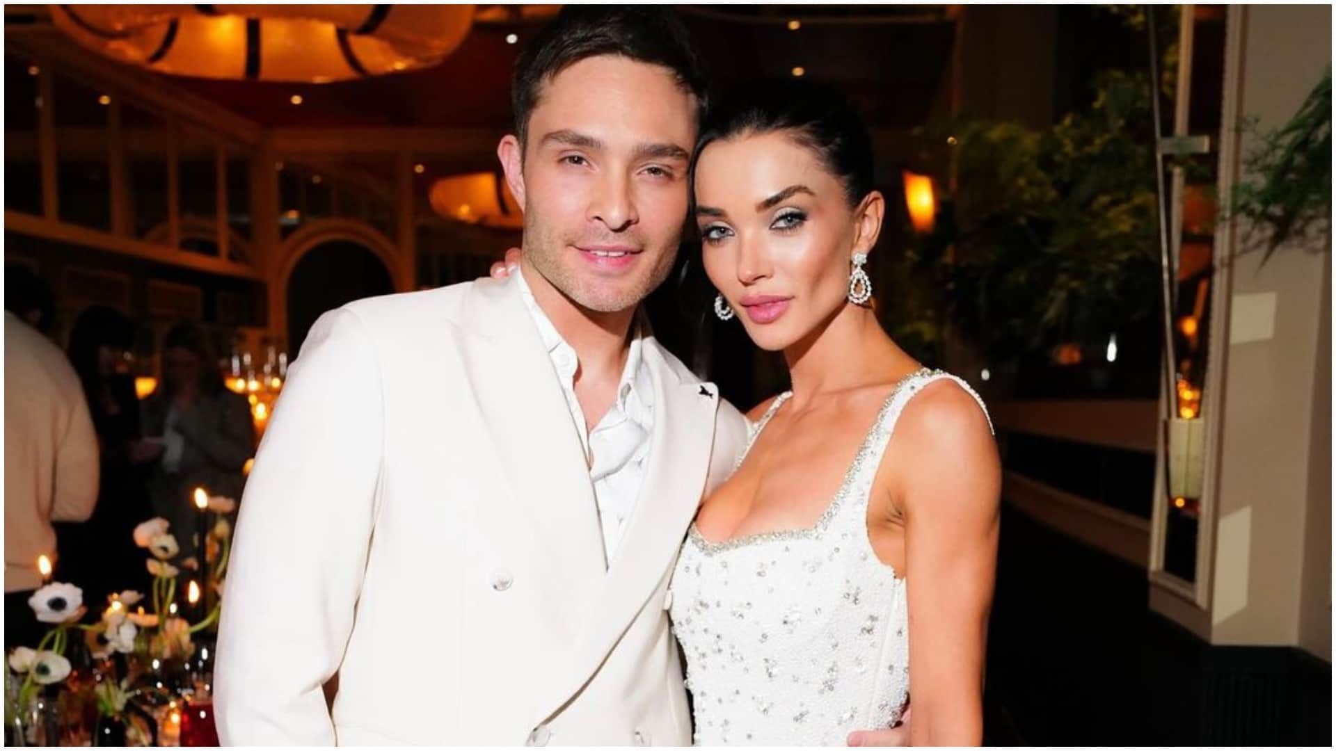 Amy Jackson married with boyfriend Ed Westwick in italy shared post